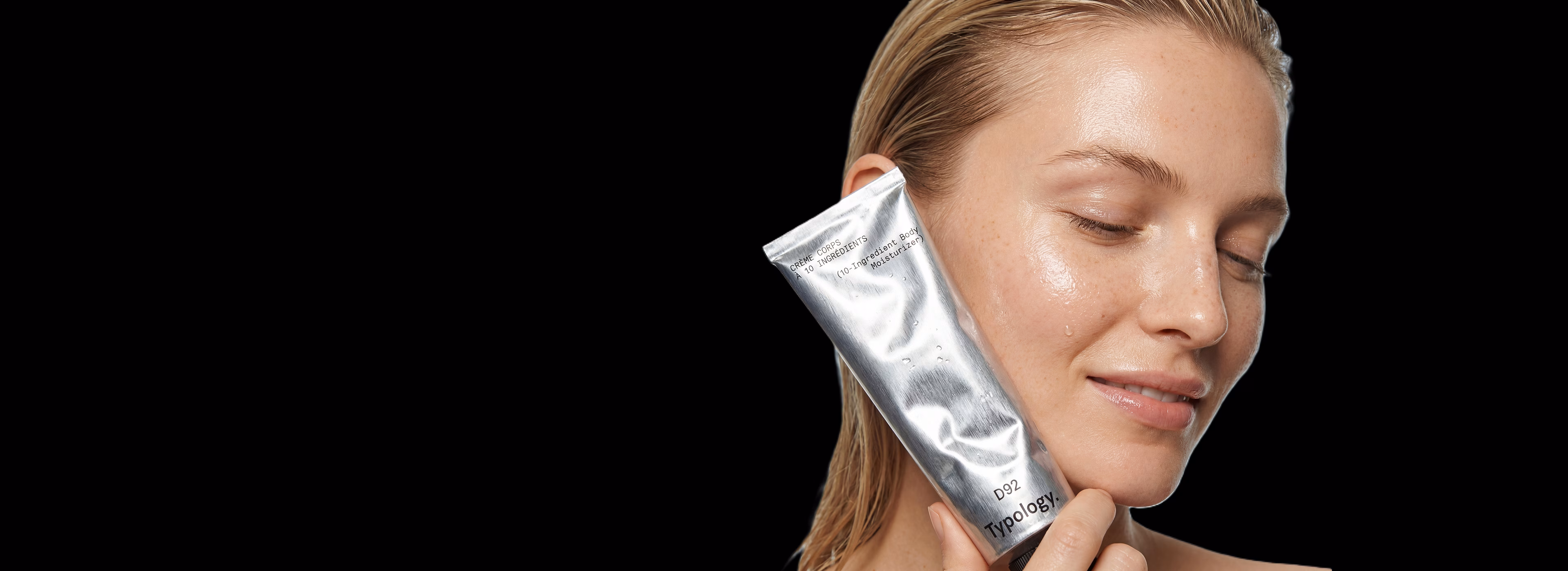 Soin visage — texture crémeuse